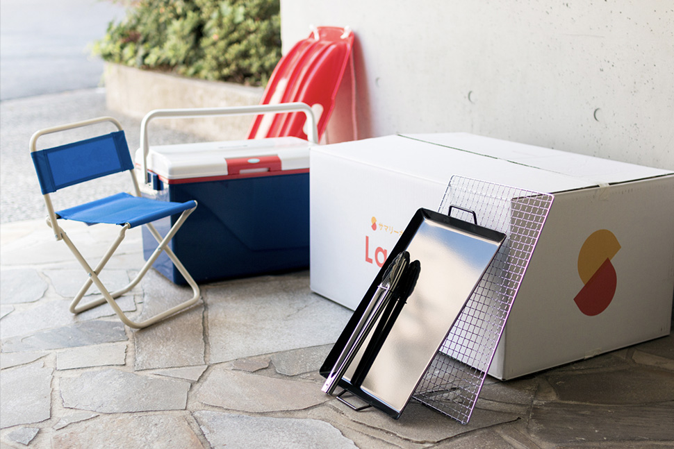 釣り道具やBBQグッズ、キャンプ用品などの収納