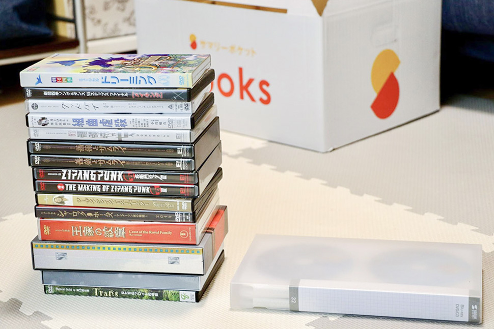 DVD/Blu-rayの収納